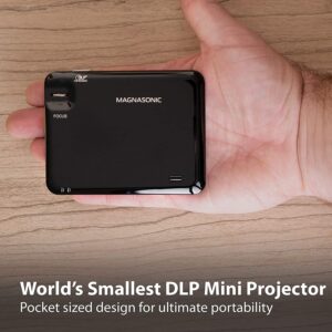 Magnasonic LED Pocket Pico Video Projector features 