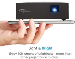 Optoma LV130 Ultra Portable 300 Lumens Pocket Projector Features