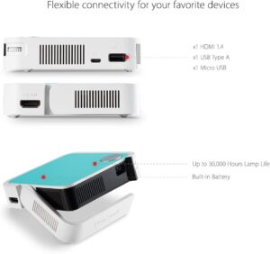ViewSonic M1 Mini Portable Projector Specifications