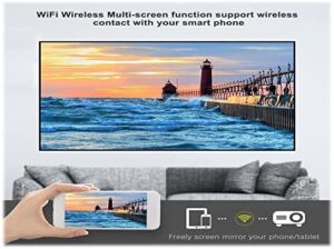 BORSSO BS30 PRO PLUS Android 9 Projector Features