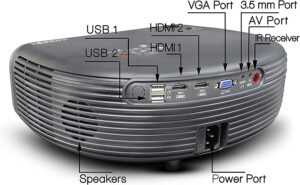 XElectron CL760 1080P LED Projector Features