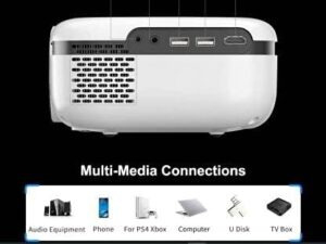 PLAY MP7 Advance 1080 Full HD LED WiFi 3D Mini Projector Specifications