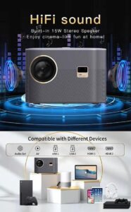 TOPTRO HQ7 Auto Focus Automatic Projector features