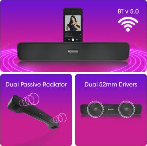 ZEBRONICS Zeb-Astra 20 Wireless BT v5.0 Portable Speaker Specifications